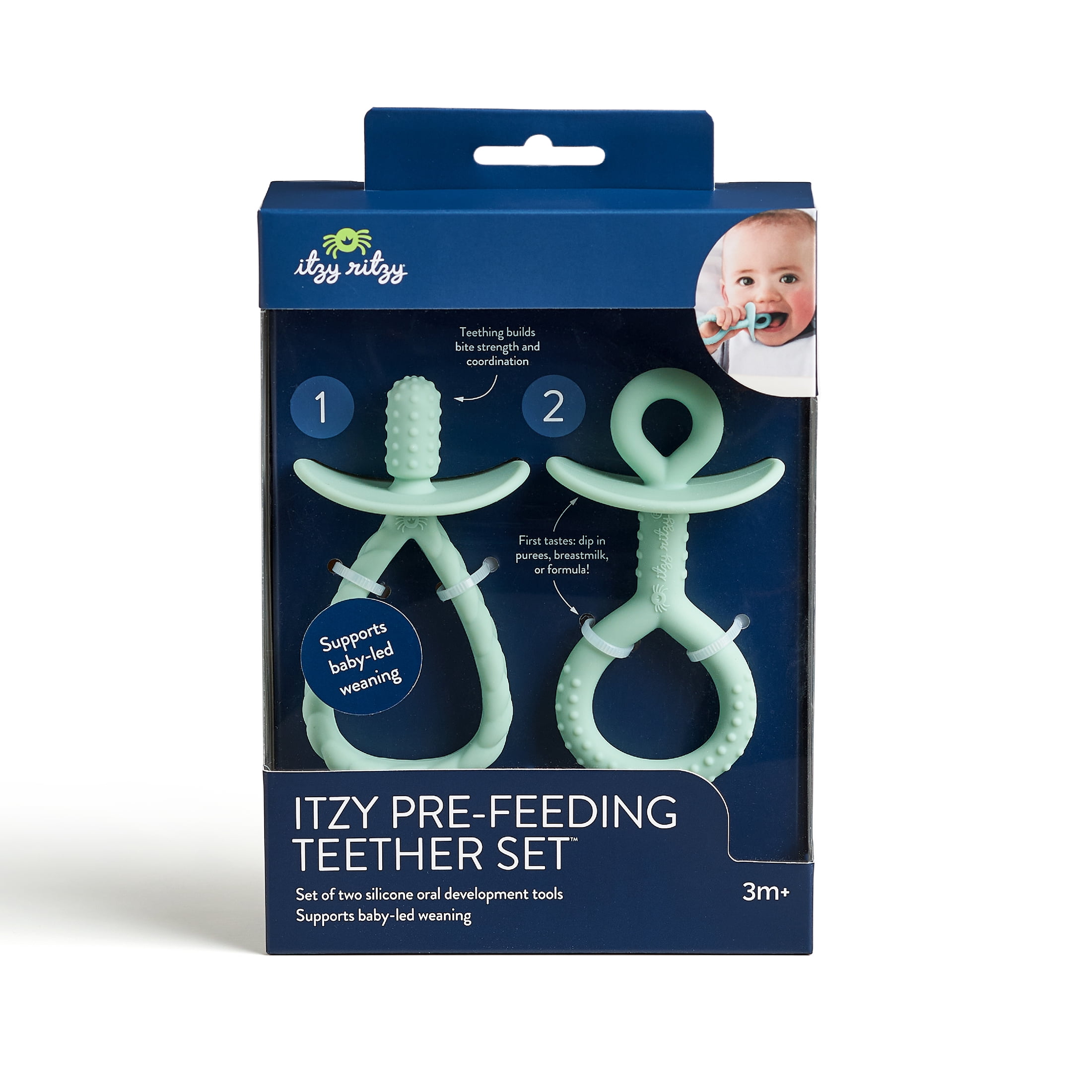 Itzy Ritzy 2pk Pre-Feeding Teether Tools