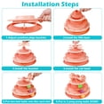 thumbnail image 4 of Tocadiscos Cat Toy UPSKY Roller de 4 niveles con 3 bolas y campana, 4 of 7