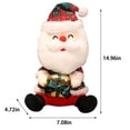 thumbnail image 3 of Christmas Doll Pillow - 11 Inch Soft Plush Santa Claus Stuffed Toy, Decorative Cushion Gift for Kids, Children, Bedroom Decor Red, 3 of 6