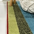 thumbnail image 5 of JONATHAN Y DAZZLE Retro Rainbow Stripe Area Rug, 3 x 5, Multi, 5 of 9