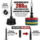 thumbnail image 4 of Fitness LAT y Sistema de Polea de Elevación DIY Polea de Cable de Peso para Gimnasio Ejercicio Máquina Equipo de Entrenamiento Fuerza Pulldown Bar para Casa Levantamiento de Pesas Brazo Tríceps Bíceps, 4 of 8