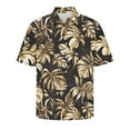 thumbnail image 5 of AHTJRT Stylish Men's Camouflage Print Button Down Short Sleeve Shirt Multicolor L, 5 of 5