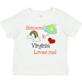 thumbnail image 3 of Inktastic Someone in Virginia Loves Me Boys or Girls Baby T-Shirt, 3 of 5