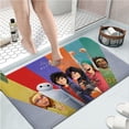thumbnail image 2 of Alfombra antideslizante para baño, dormitorio, balcón, sala de estar, 60 x 90 cm, diseño de películas Big Hero 6, 2 of 4