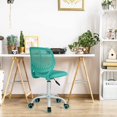 thumbnail image 2 of Silla para Niño, Color Turquesa, Silla para Escritorio Ergonomica Giratoria HOMEMAKE FURNITURE  Moderno, 2 of 7