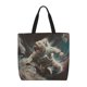 thumbnail image 1 of Easygdp Astronaut Polar Bear Roar Bolsa Tote para Mujer, Bolso de Hombro para Trabajo, Playa, Viajes, Compras y Supermercado, 1 of 7