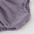 thumbnail image 4 of SUNSIOM Bébé Été Coton Fronceur Dentelle jusqu'à Stretch Froncé Combinaison, 4 of 5