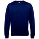 thumbnail image 1 of Awdis - Sudadera lisa con cuello redondo Unisex (Nuevo Marino French), 1 of 3