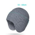 thumbnail image 6 of Tnobhg Women Men Winter Solid Color Knitting Hat Ear Protection Brimless Warm Beanie Hat Coldproof Thickened Unisex Hat, 6 of 8