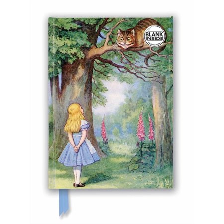 Flame Tree Blank Notebooks John Tenniel: Alice and the Cheshire Cat (Foiled Blank Journal) (Hardcover)