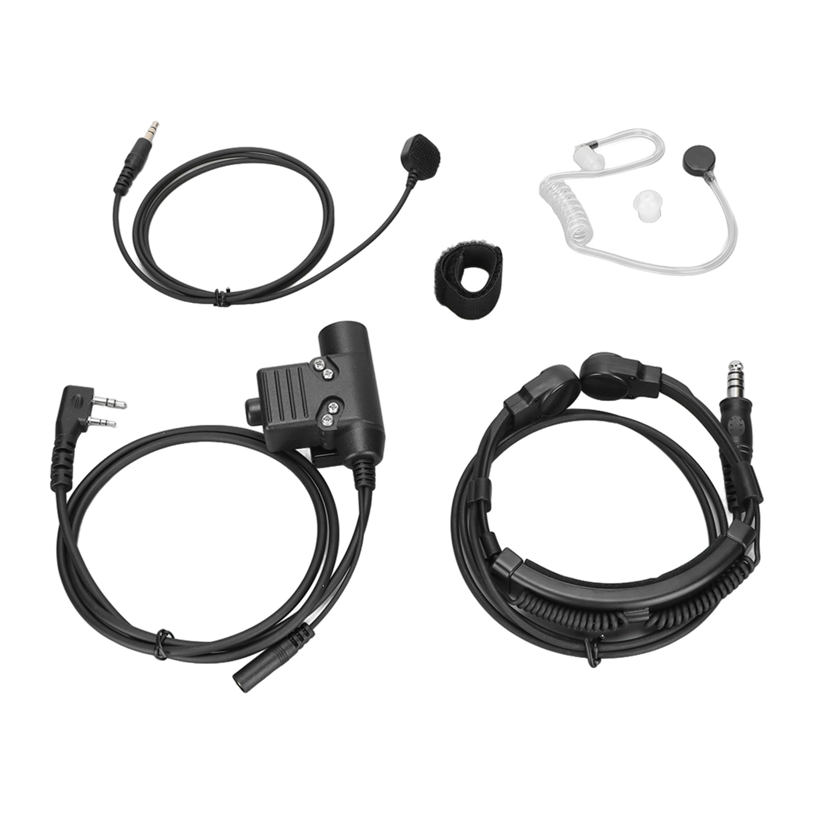 U94 PTT And 7.1mm Throat Control Headset, Throat Microphone Headset