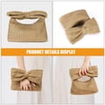 thumbnail image 4 of Elegant Straw Purse Women Handbag Straw Beach Bags for Women Bag Small Handbags Khaki, 4 of 5