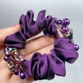 thumbnail image 3 of Eoperou Hair Scrunchie Super Soft Non-Slip Fabric Ultra-light Luxurious Elastic Hair Ties Scrunchies for Female, 3 of 8