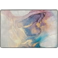 thumbnail image 4 of SKYSONIC Glittering Marble Artistic Non-Slip Area Rug, Floor Carpet Comfort Floor Mats Decor for Indoor Front Porch Living Room Bedroom Kitchen, 36"x24", 4 of 5