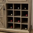 thumbnail image 4 of Wine Cabinet with Barn Door and Ample Storage / Moisture - proof in Living Areas, 4 of 7