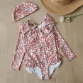 thumbnail image 5 of Girls Swimwear Long Sleeve Backless UPF Beach Bathing Suit for Pool Roleplay1, 5 of 5