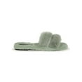 thumbnail image 2 of Atalina Rhinestone Trimmed Faux Fur Slide Sandals 20410, 2 of 6