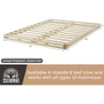 thumbnail image 4 of Hercules 8 in. High Profile Foundation Mattress Box Spring Replacement, Cal King, 4 of 10