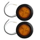 thumbnail image 1 of Luz Led redonda para remolque, lámpara de liquidación de marcador lateral amarillo, impermeable, Universal, para camioneta, autobús, camioneta, UTE, UTV, 2 pulgadas Jadeshay  A, 1 of 9