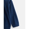 thumbnail image 3 of Wonder Nation Toddler Boys' Corduroy Quarter Zip Pullover Top, Sizes 12M-5T, 3 of 3