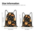 thumbnail image 2 of Fotbe Bee and Honey Bolsa Mochila con Cordón Estampada, Bolsa de Gimnasio Deportiva, Bolsa Cinch, Bolsa con Cordón para Hombres y Mujeres-Medium, 2 of 6