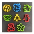 thumbnail image 5 of Herramientas de barro de colores con forma de animales alfanuméricos para estudiantes de primaria Molde de plastilina hecho a mano, 5 of 5
