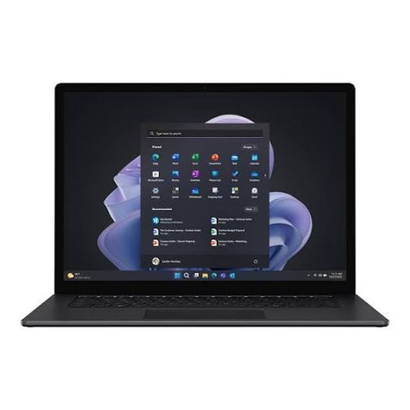 Restored Microsoft Surface Laptop 5 | 15" Intel Core i7-1255U 10 cores 4.7 GHz 16GB RAM 512GB Storage | Black (2022)