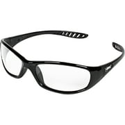 KleenGuard (formerly Jackson Safety) V40 Hellraiser Safety Glasses (20539), Clear Lens with Black Frame