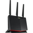 thumbnail image 4 of ASUS RT-AX86U Pro AX5700 Dual Band WiFi 6 Gaming Router with Quad-core 2.0 GHz CPU and 2.5G port, 4 of 9