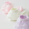 thumbnail image 4 of Toddler Ruffle Socks Girls 2T Toddler Girls Ruffle Socks 4-Layer Big Lace Frilly Dress Socks Turn Fancy Pageant Sock for Baby Girl Little Kids, 4 of 4