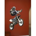 thumbnail image 2 of Wallhogs Motocross Cutout Wall Decal, 2 of 2