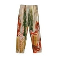 thumbnail image 5 of Balery Holiday Christmas Stars print Men's Pajama Pants,Ultra Lightweight Pjs,Lounge Pant-Small, 5 of 9