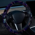 thumbnail image 2 of Halloween Cemetery 14.5 Inch Printing PVC Leather Auto Accessories Steering Wheel Cover Car Wheel Cover Steering Wheel Covers, 2 of 6