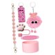 thumbnail image 4 of Juego de accesorios para tazas con asa de transporte reutilizable Rosa, 4 of 7