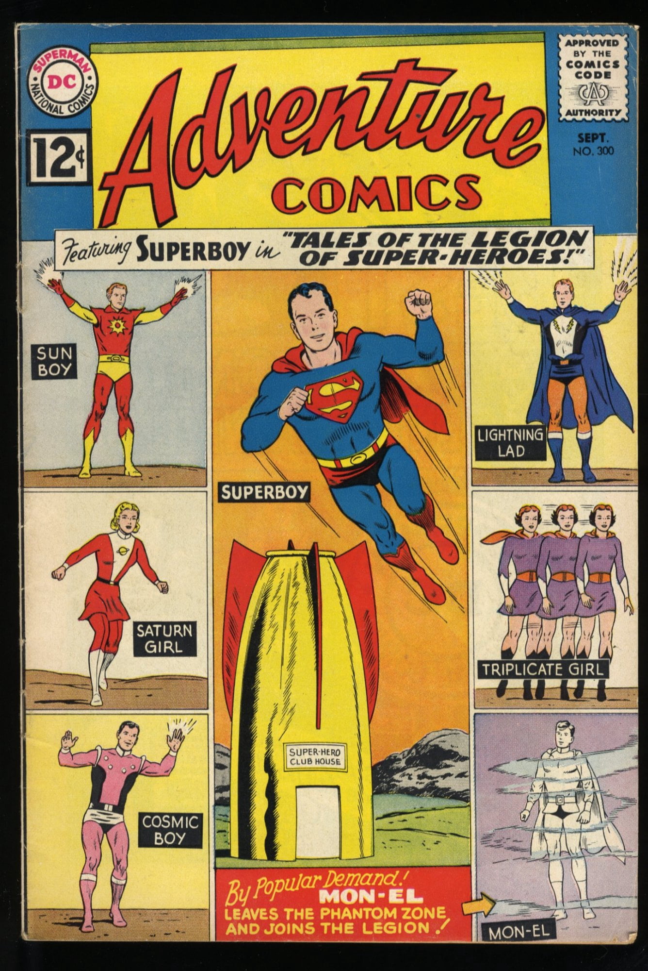Cover of Adventure Comics #300