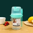 thumbnail image 6 of JoyMoreHome Breakfast On The Go Cups - Salad Container with Dressing Holder & Fork, Take and Go Yogurt Cereal Overnight Oats Parfait Jars, Portable Fruit & Vegetable Storage for Lunch, 6 of 6