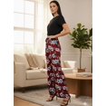 thumbnail image 4 of PANTALONES RELAJADOS PARA MUJER DE DISEÑO UNICO WIDE LEGS DE CINTURA ALTA, 4 of 9