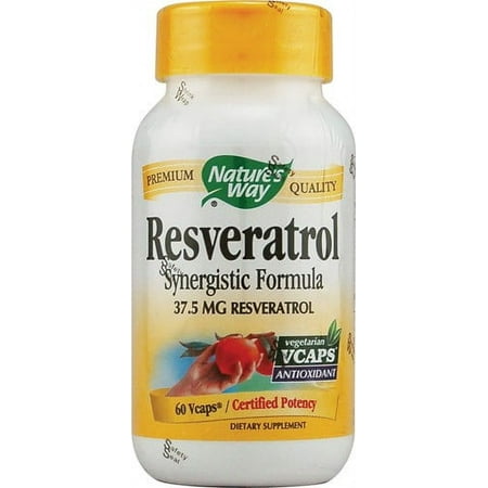 Nature s Way Resveratrol 37.5mg  VCaps