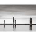 thumbnail image 3 of Hislop, Lawrence 14x12 Black Modern Framed Museum Art Print Titled - Cluster of Posts II, 3 of 5