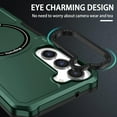 thumbnail image 6 of Magnetic Phone Case for Samsung Galaxy S23 Compatible for Magsafe, Military-Grade Shockproof Protective Case with Built-in Magnet Circle for Samsung Galaxy S23, MS Green, 6 of 18