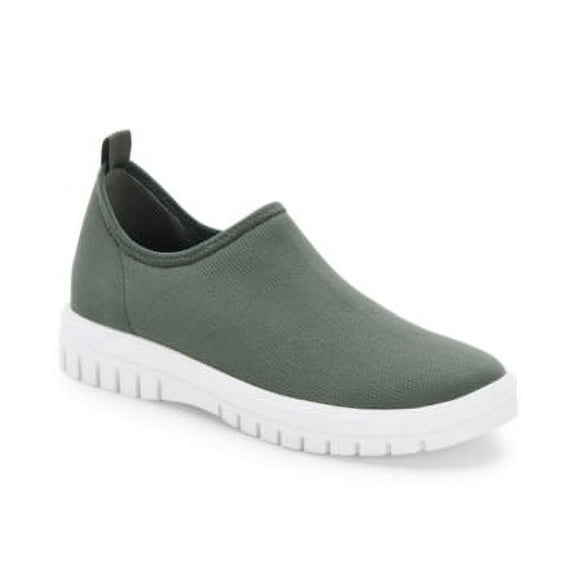 Aqua College Womens Felicity Waterproof Sl Olive Knit 6.5M