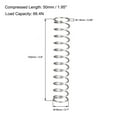thumbnail image 3 of 18mm x 1.6mm x 100mm 304 Stainless Steel Compression Spring 66.4N Load Capacity 10Pcs, 3 of 5