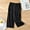 Black, variant on SNKSDGM Baby Girl Pants 3-6 Months Red Girls Wide Leg Pants Lightweight Casual Elastic Waist Straight Leg Loose Trousers for Kids 5-6 Years