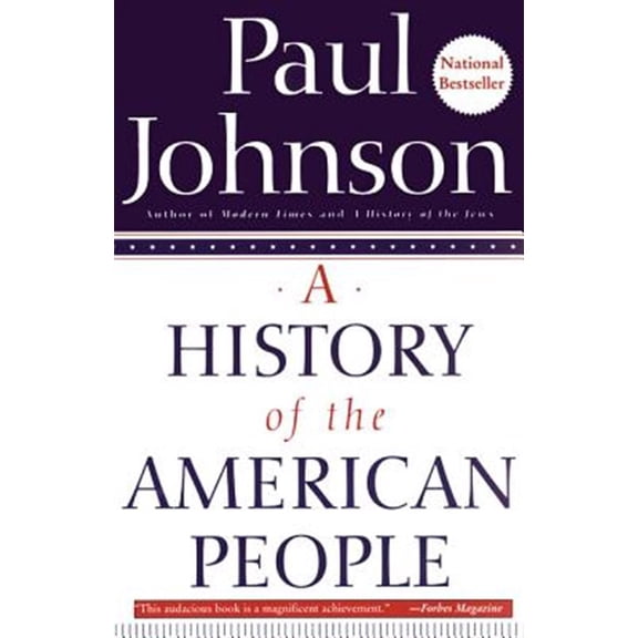 Pre-Owned A History of the American People (Paperback) 0060930349 9780060930349