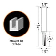 WEN Heat-Treated Multi-Profile Carbide-Tipped Router Bit Set (3-Piece ...