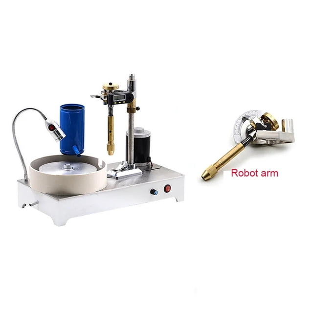 Machine Tools Small Jewelry Stone Polishing Machine, Forming Machine Jewelry Jade Faceted Angle Grinder Polishing ,Small Noise