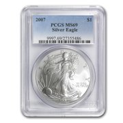 2007 American Silver Eagle MS-69 PCGS
