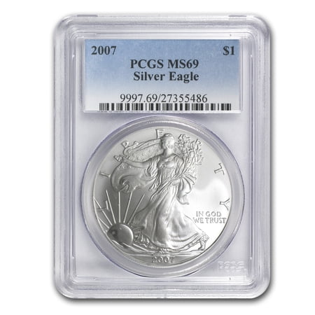 2007 American Silver Eagle MS-69 PCGS