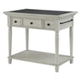 thumbnail image 1 of Nottingham Engineered Wood Kitchen Island in Antique White, 1 of 12