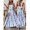 Royal Blue, variant on Womens Royal Blue Floral Print Tie Back Maxi Dress Summer Boho Beach